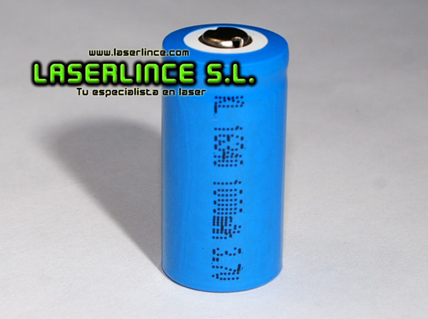 1 rechargeable battery CR123A 1000mAh 3.7V KL 16340