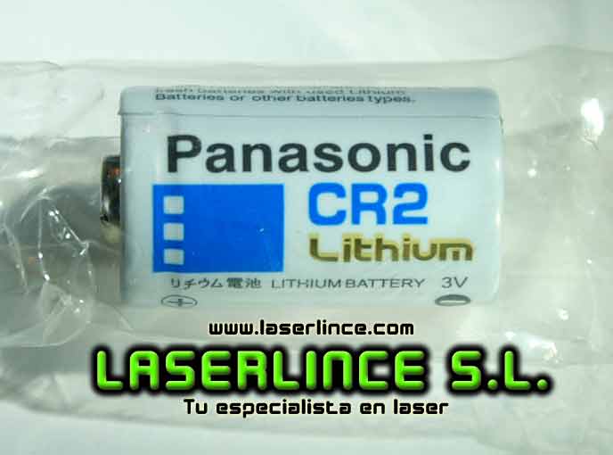 1 alkaline battery CR2 Panasonic brand 3V