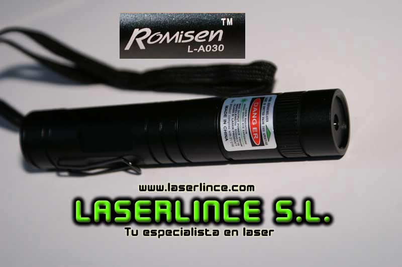 B2 Romisen Green Laser Pointer 30 mW ON / OFF (532nm)