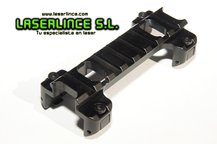 Compact aluminum mounting MP5 and G3 Picatinny 20mm rail