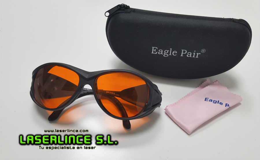 Goggles green and violet laser Eagle Pair