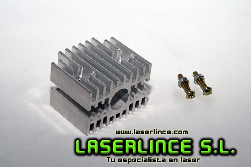 Heat sink for laser modules 12mm diameter