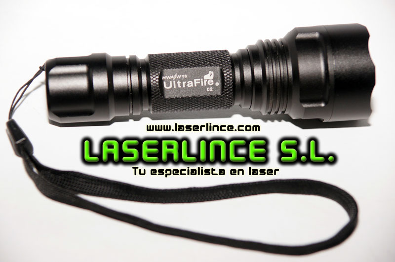 Flashlight UltraFire C2 CREE white light emitting 300lumenes