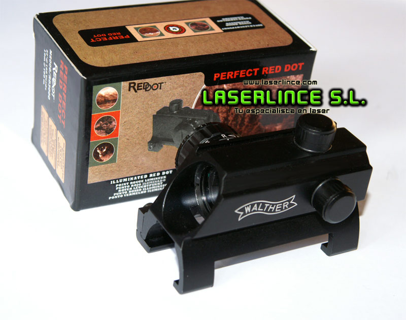 Red green and red dot for Walther MP5