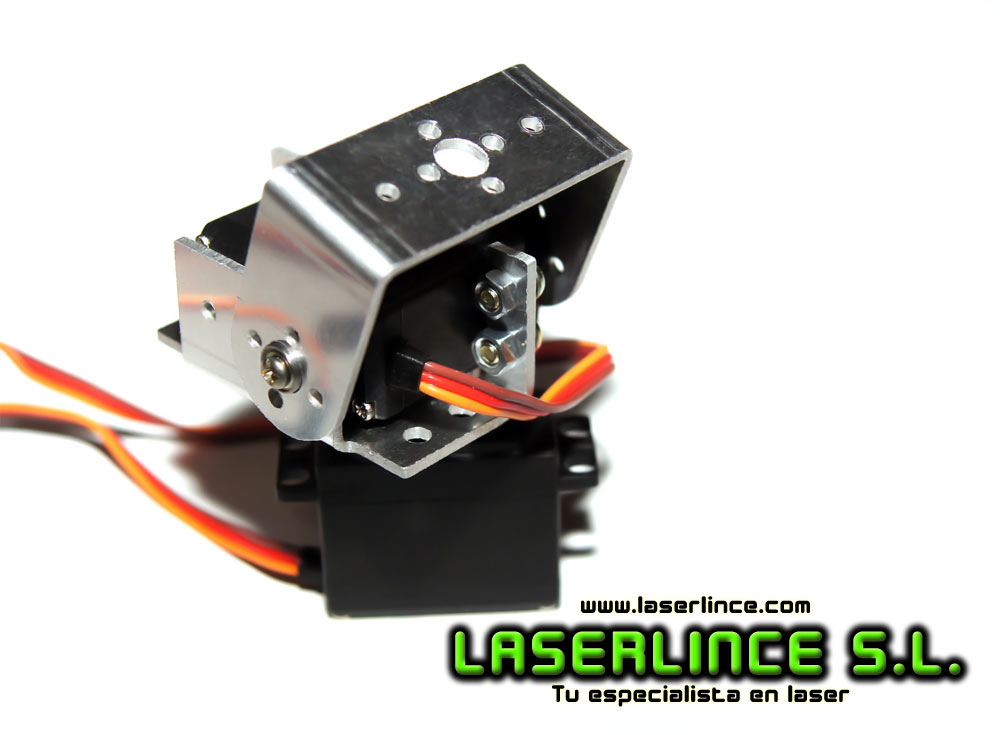 MG995 Servo kit mounts 2 units with robot arm