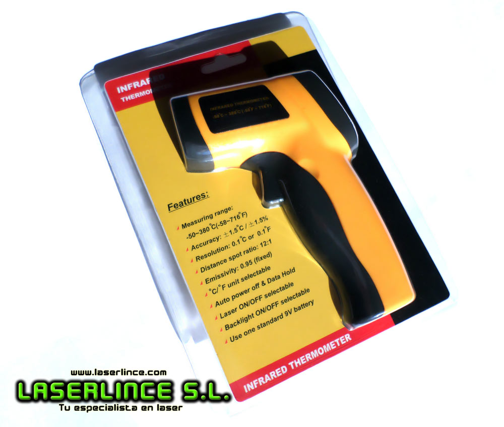 Infrared thermometer for non-contact temperature measurement